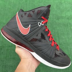 NIKE LEBRON 8 “BLACK / RED” (Size 12, Men’s)