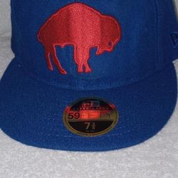 Buffalo Bills New Era NFL Crown Classic Fitted Hat 7 3/8