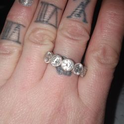 Judith Ripka Silver Ring