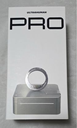 Ultrahuman Pro Ring Silver Size 10
