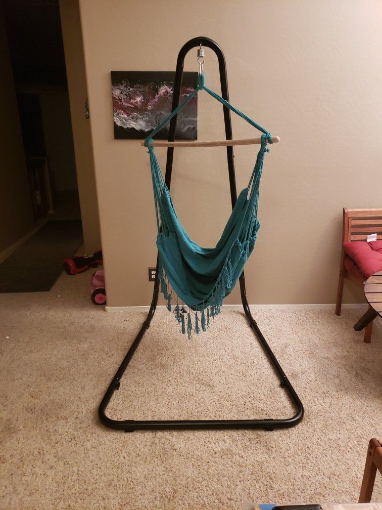 Hanging Hammock Chair And Stand