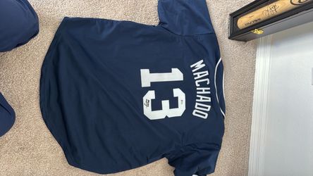 Manny Machado Signed Jersey with COA Padres