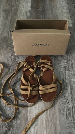 Lucky Brand Lace-Up Gladiator Sandals – Size 7.5