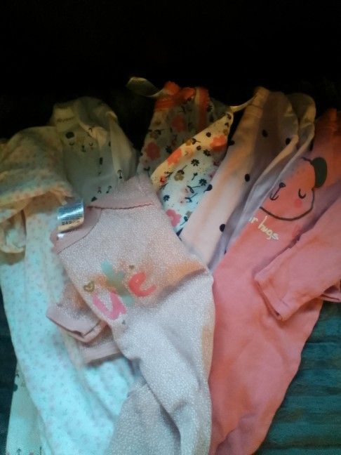 Baby Girl Nightgowns With Hand Mittens