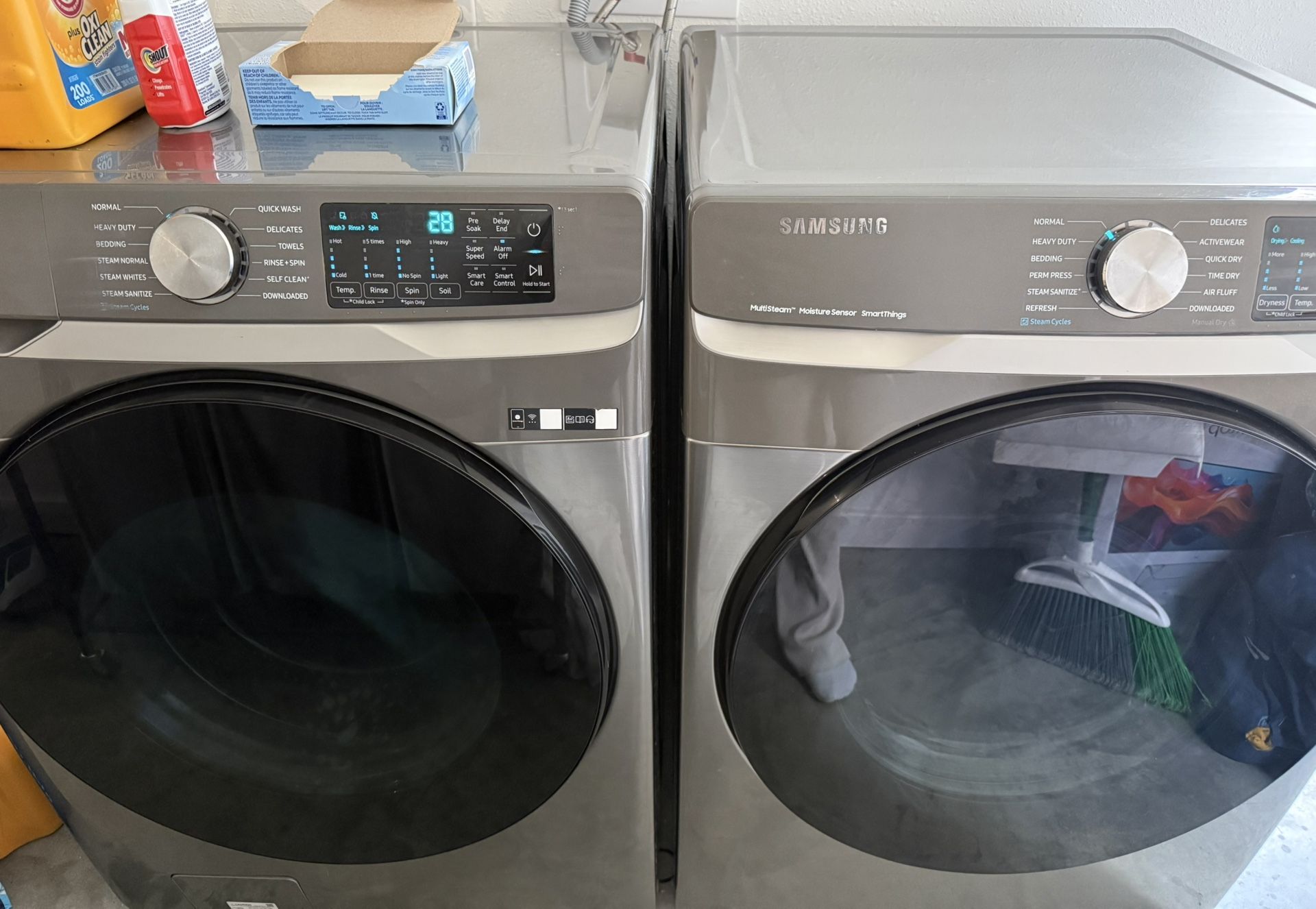 Samsung Front Load Washer & Dryer Set