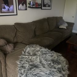 Lazy Boy “u” couch W/recliner