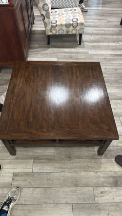 Ethan Allen Coffee Table (Dexter Model) Java color