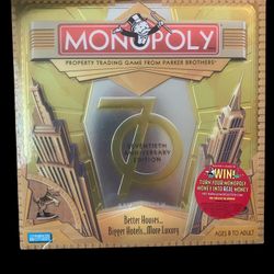 Monopoly 70th Anniversary Edition
