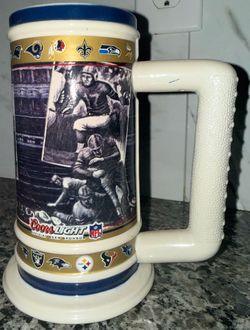 2007 Coors Light NFL Collector Stein