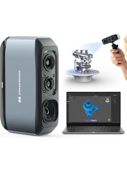 3DMakerpro 3D Scanner for 3D Printing, Handheld 3D Model Scanner Moose