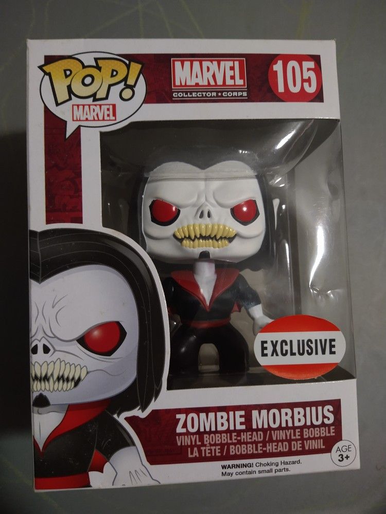 Zombie Morbius Marvel Funko Pop Collector Corps