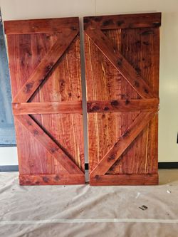 Barn doors and dinning Table tops and moree