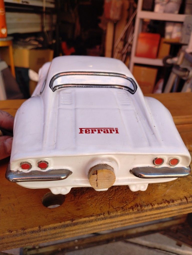 Ferrari Porcelain Decanter $40