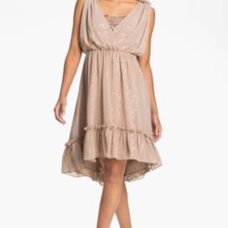 Jessica Simpson Chiffon Sequin Dress