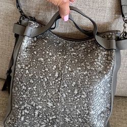 Vince Camuto Gray Crossbody Purse
