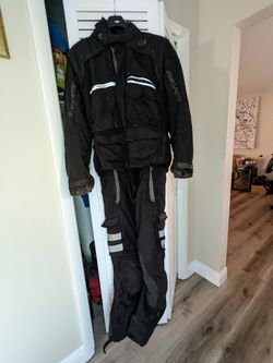 Rev'it 2-Piece Suit Motorcycle Sport Touring Size 54