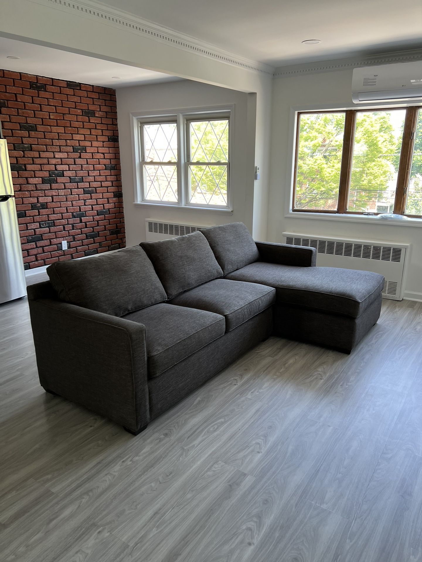 Crate & Barrel Sectional Couch