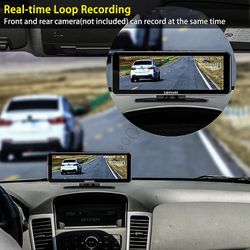 LANMODO Vast Pro Dash Cam Full Color Night Vision Max 984ft Car Driving Recorder 1080P WDR / HDR Sony Sensor 8 Inch Large Screen Loop Recording 24Hr