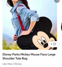 Giant Mickey Purse $15