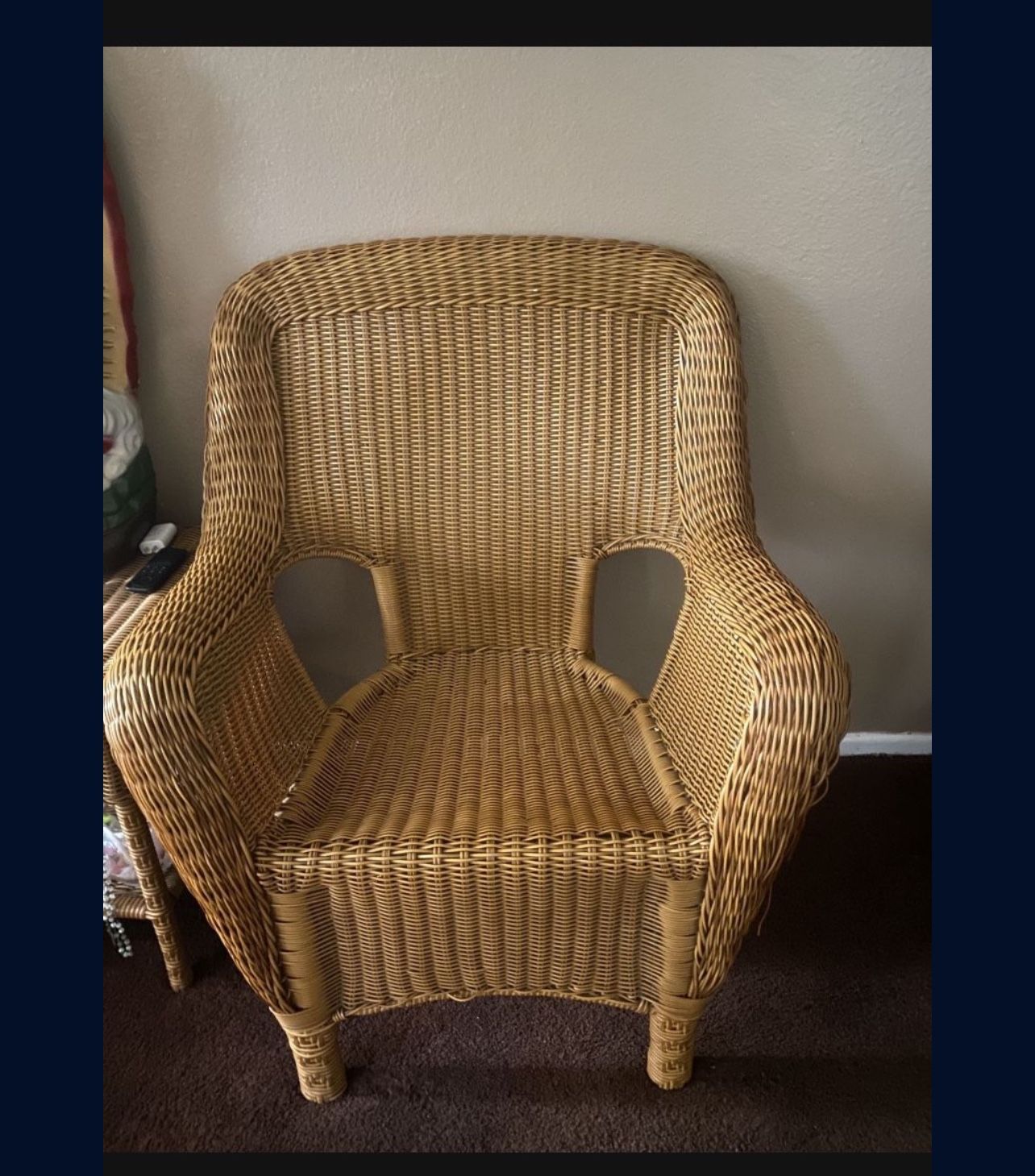 Two Chairs One Table