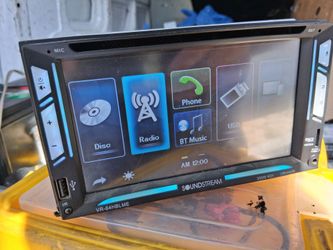 SoundStream Double din ,BLUETOOTH & Card play