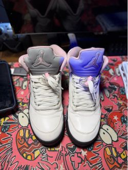 Jordan 5 medium soft pink