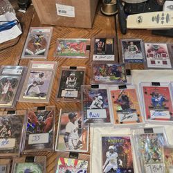 Football N Baseball Card Collection For Sale