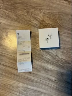 AirPods Pro 2nd Gen with receipt
