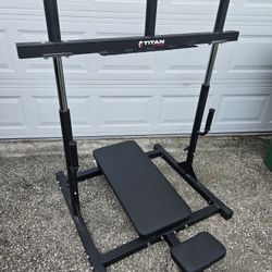 Great Condition Titan Fitness Leg Press 