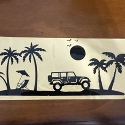 Jeep Vinyl Decal 