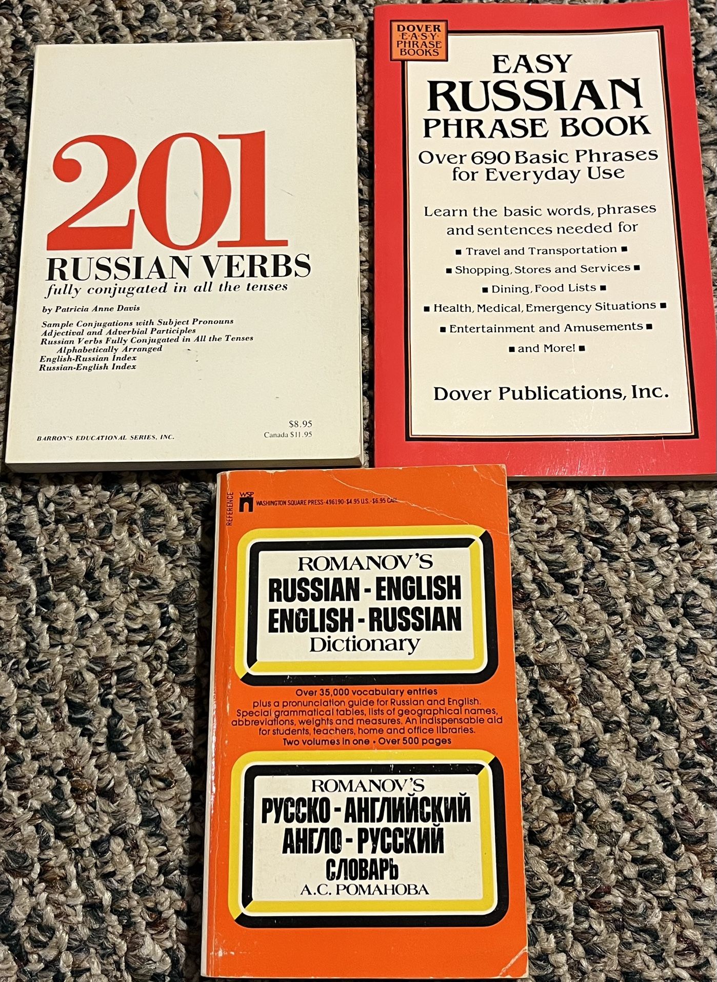 Three Russian Dictionaries