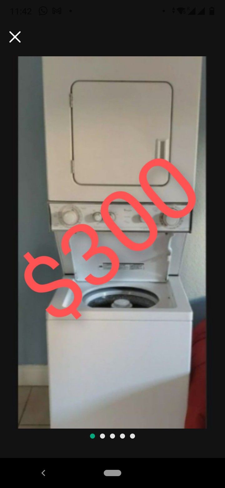 Whirlpool LTE524DQA Washer/Dryer Machine White. Type DT/T-ELE-(contact info removed)-FM30