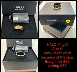 Smart Ring Halo Size 8