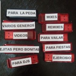 Memorias Usb Al Gusto Del Cliente .. Puede Hacer Lista