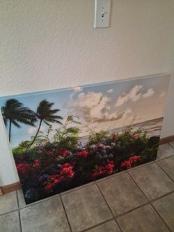 Floral Beach Portrait