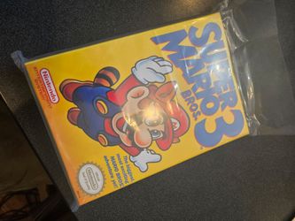 Super Mario Bros 1 & 3 New in box. Original wrapping