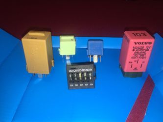 5 series BMW Relays and 850/S70 Volvo Relay