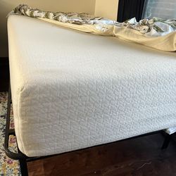 Twin Mattress with Foldable Frame 12 Inch