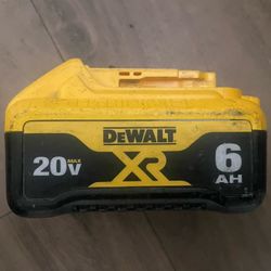 DeWalt 6AH Battery 