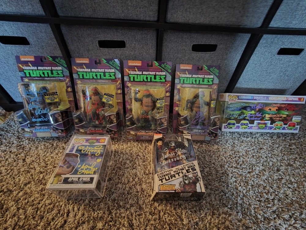 Autograph TMNT Lot!