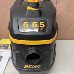 Vacmaster Professional - Wet/Dry 5 Gallon, Beast Series, 5.5 HP 1-7/8" Hose Jobsite Vacuum (ONLY MISSING THE HOSE) 