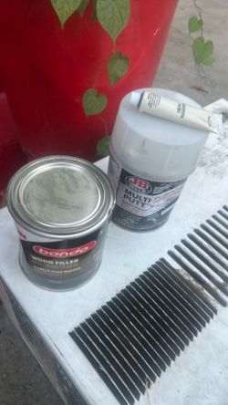 Bondo wood filler and multi purpose putty