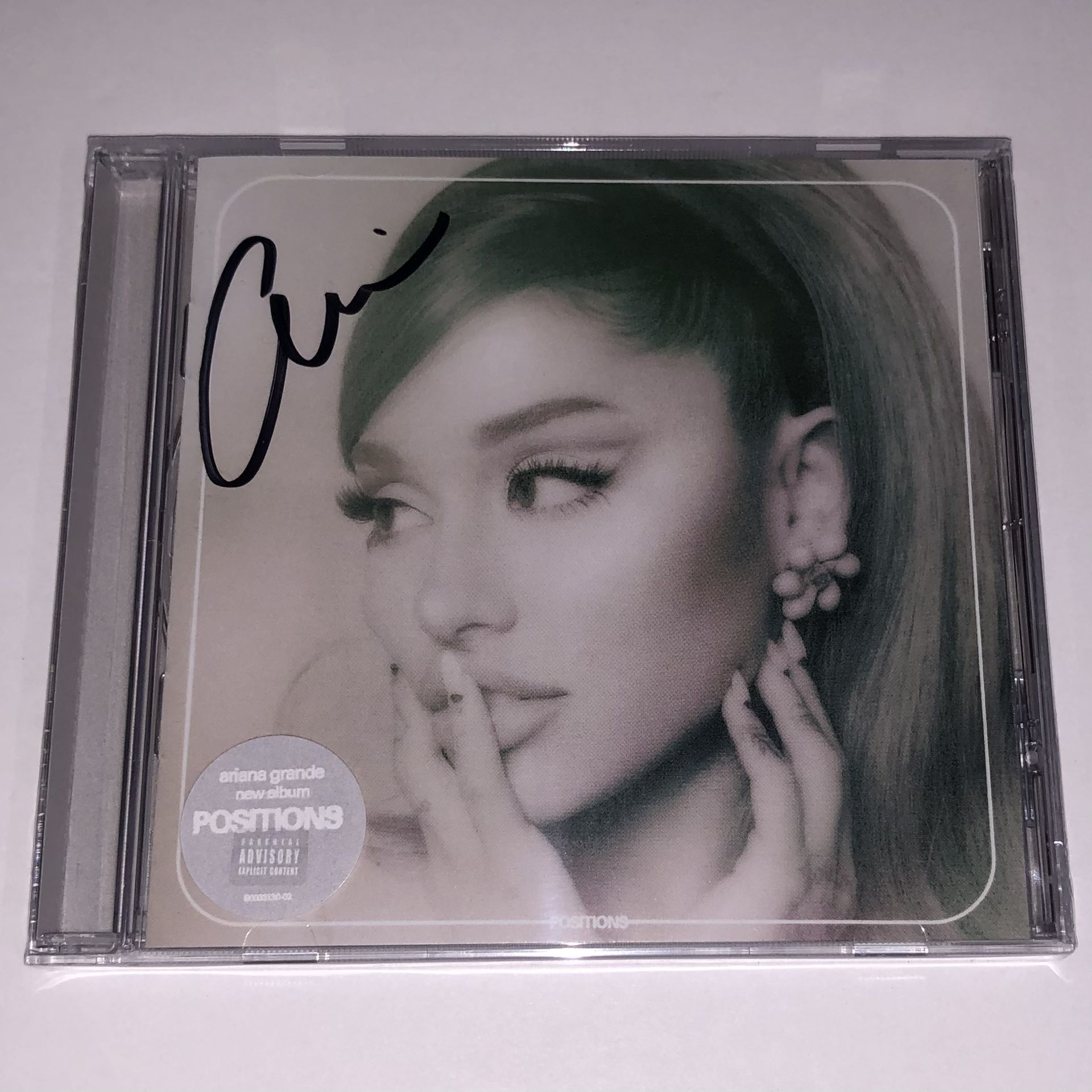 Ariana Grande Positions Signed CD (MINT)