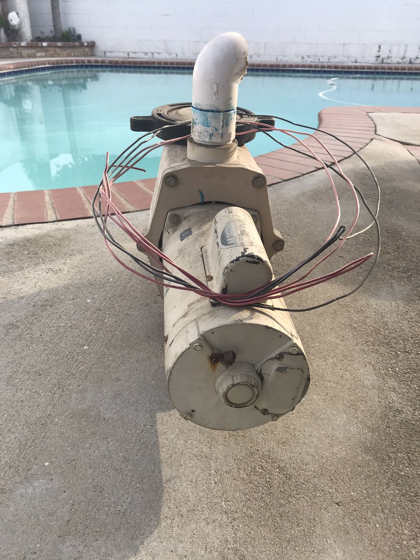 Pool pump motor by Magnetek 7-1774