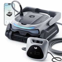 BUBLUE Bubot 800P Gen2 Pool Vacuum for Inground Pools,Robotic Pool Cleaner with Smart Navigation,App Control& Scheduling,Cleans Floor/Wall/Waterline/S