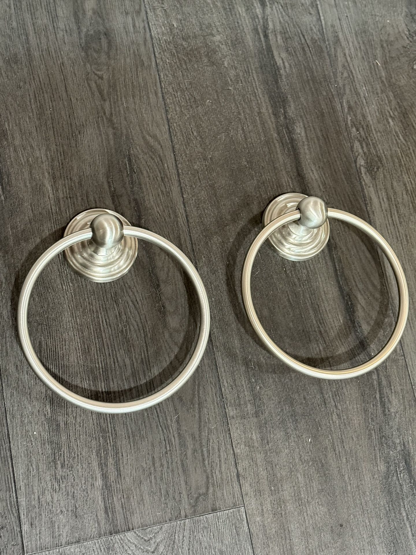 Towel Ring for Bathroom, Brushed Nickel Hand Towel Holder