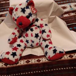 RED large Beanie baby