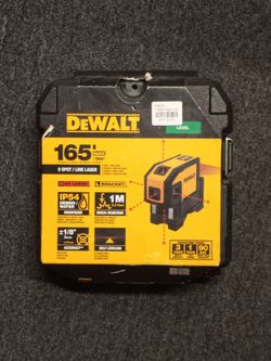 DEWALT 5 SPOT LINE LASER