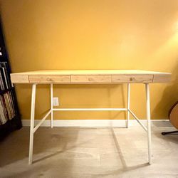 IKEA - Lillasen Bamboo & Metal Desk