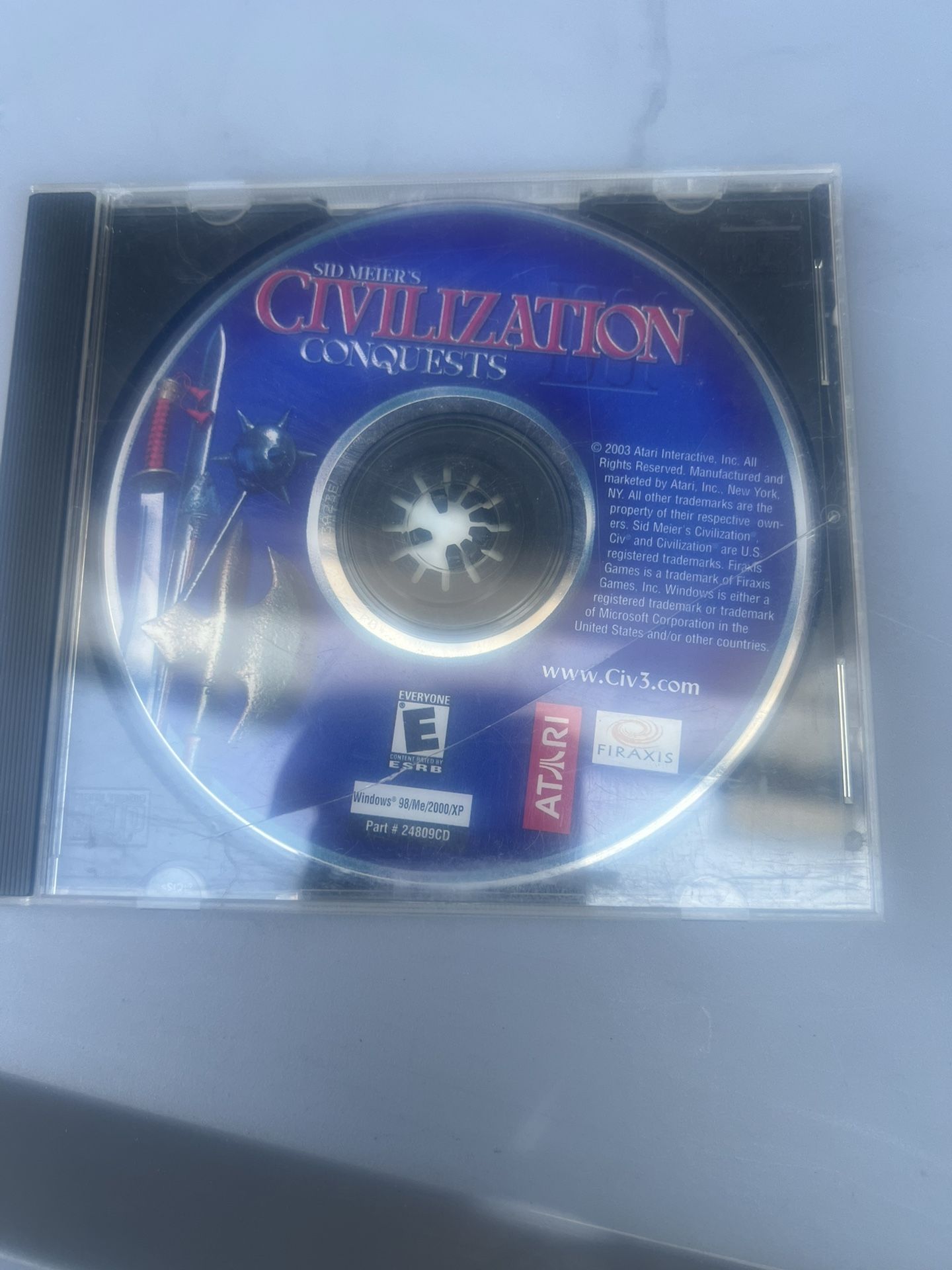 Sid Meier's Civilization III: Conquests Expansion Pack PC